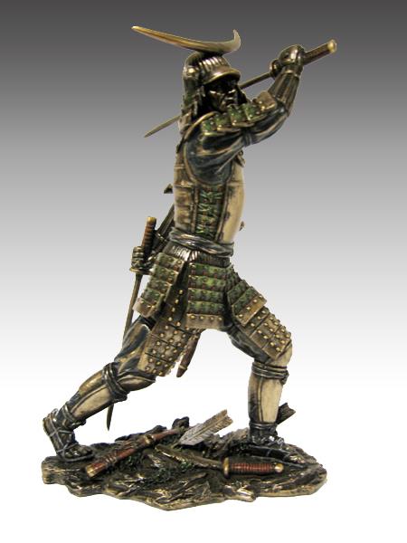 Samouraï G casque cornes