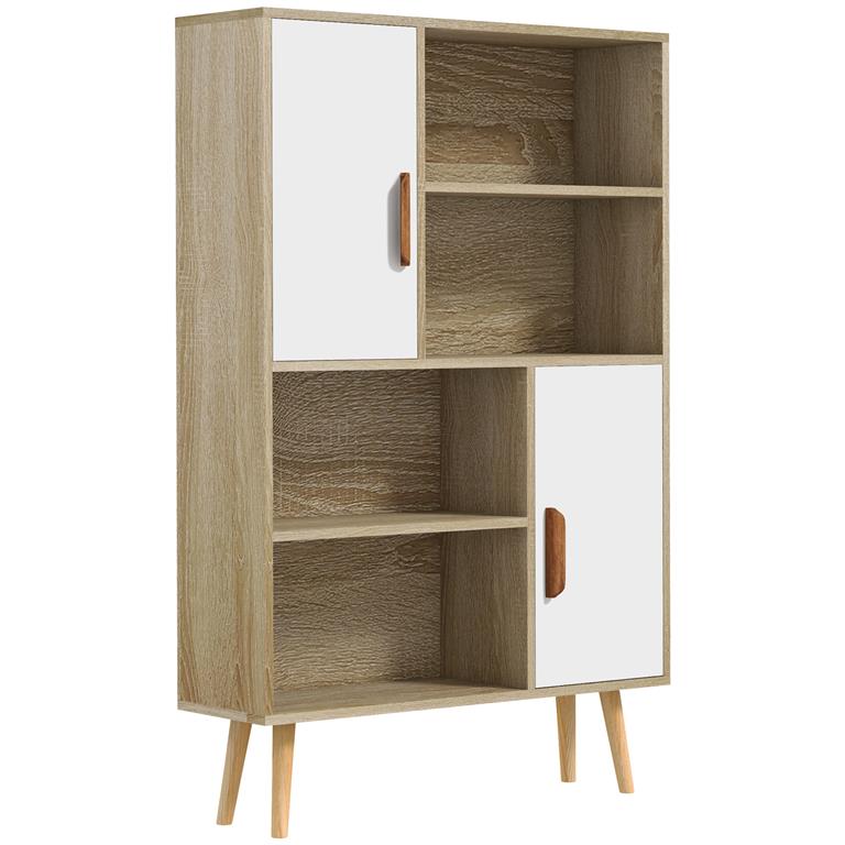 Bibliothèque scandinave 4 niches 
