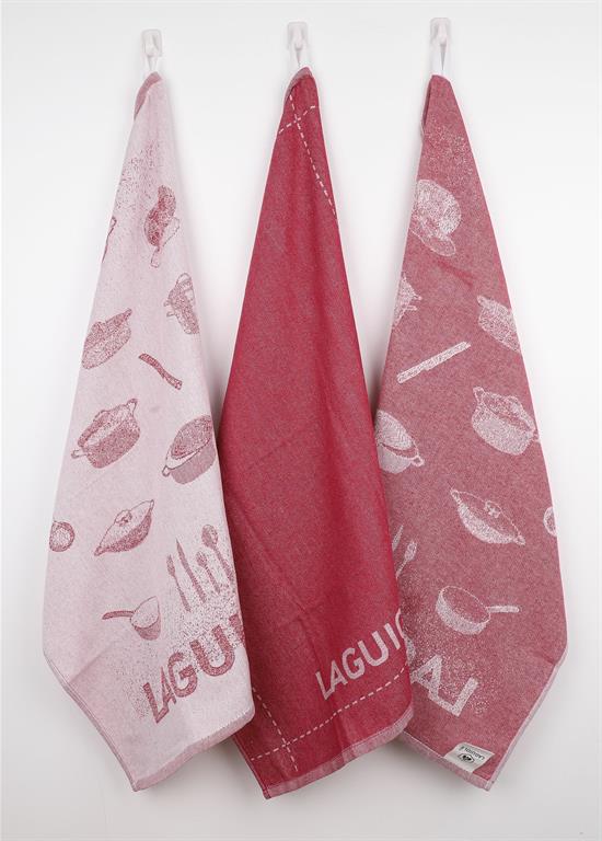 Lot de 3 torchons Collection