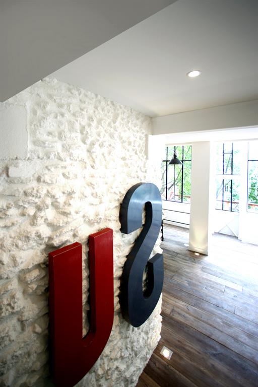 Vue du loft depuis escalier