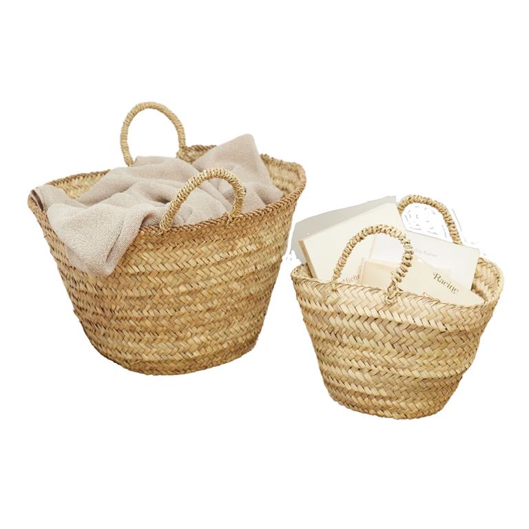 Panier pour le marché  osier naturel 40x30 cm
