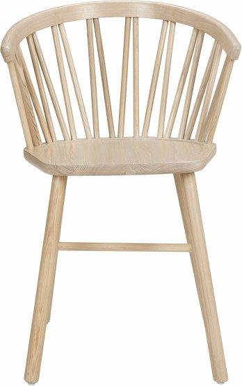 Fauteuil en frêne blond ZigZag - Hans K