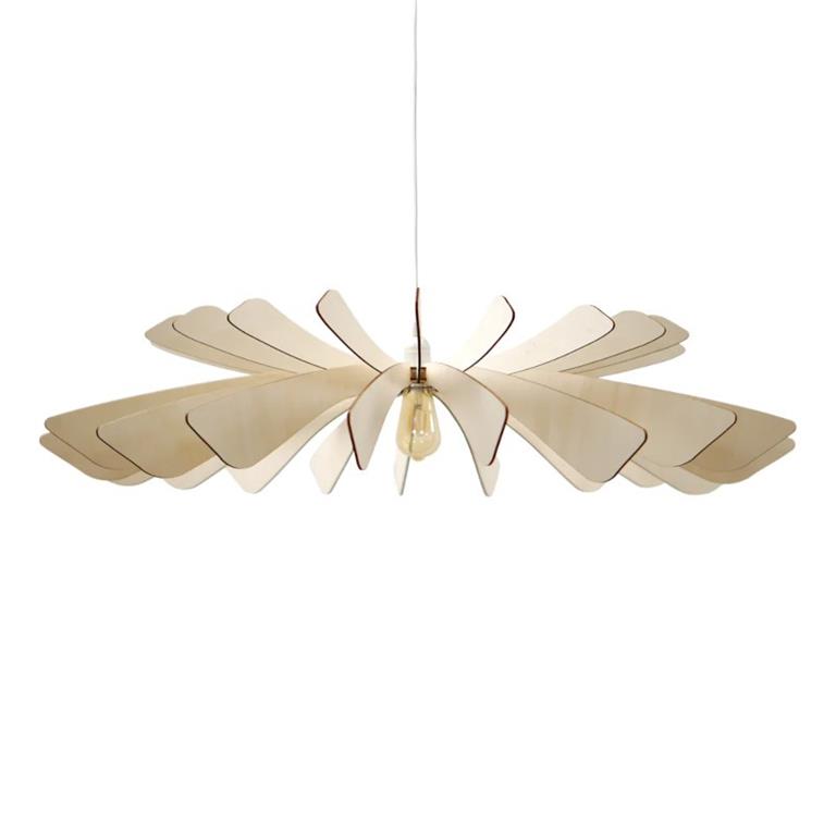 Suspension bois fsc diamètre 80cm bois