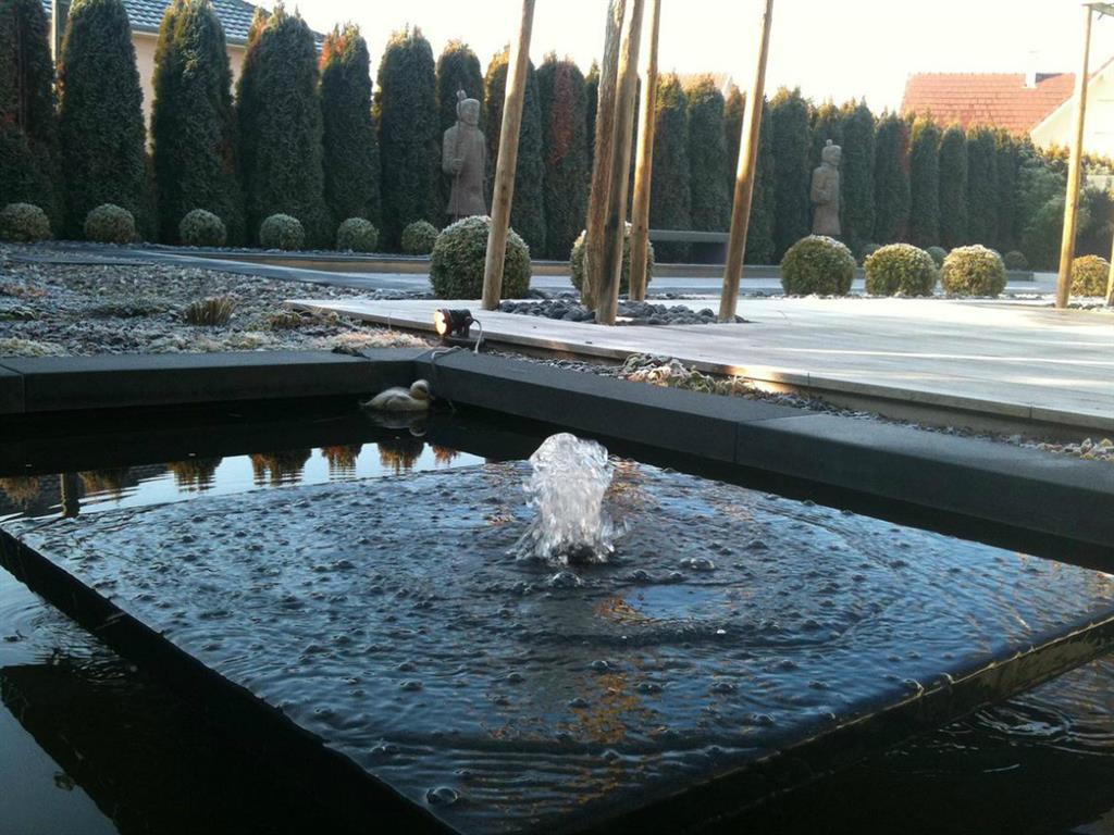 Bassin avec fontaine