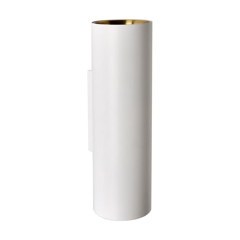 Applique murale en acier finition blanc mat 65 cm Tobo - DCW Editions