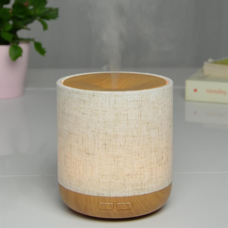 Diffuseur d'huiles essentielles ultrasonique en tissu Alesia