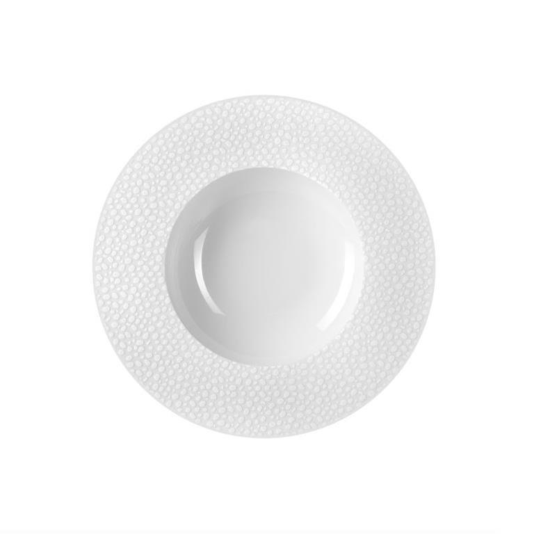 Coffret 6 assiettes creuses à aile D23cm