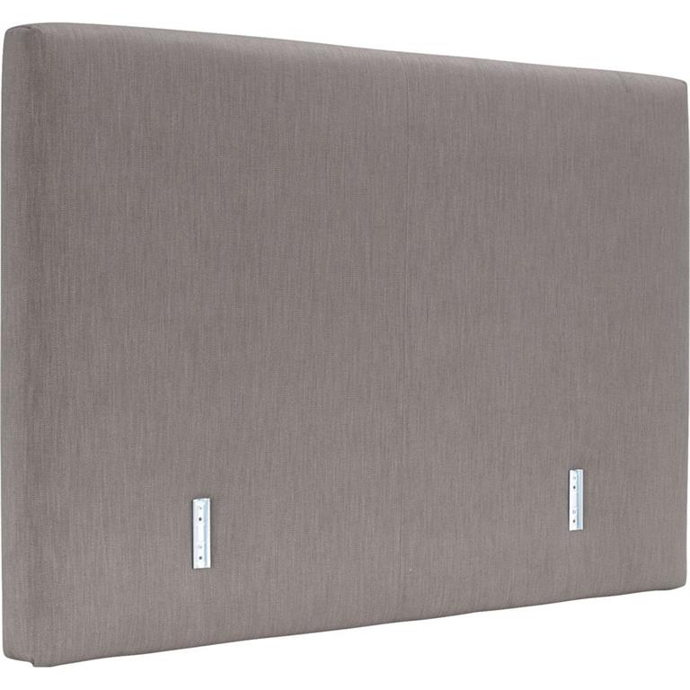 Tête de lit en tissu texturé 160cm - gris graniteCARABA