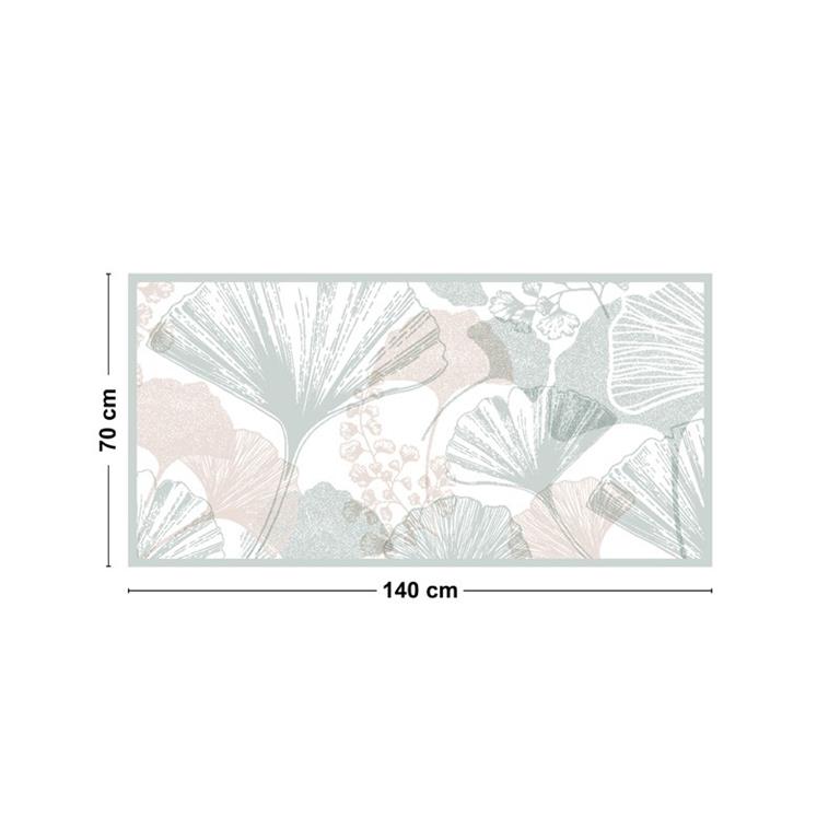 Tête de lit - intissé - pré-encollé - 140x70 cm - Multicolore