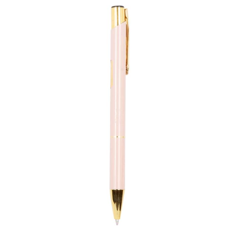 Stylo rose et doré