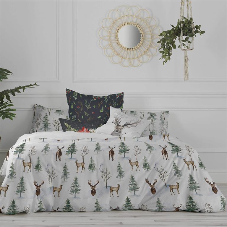 Housse de couette 100% Coton Multicolore 240x220 cm