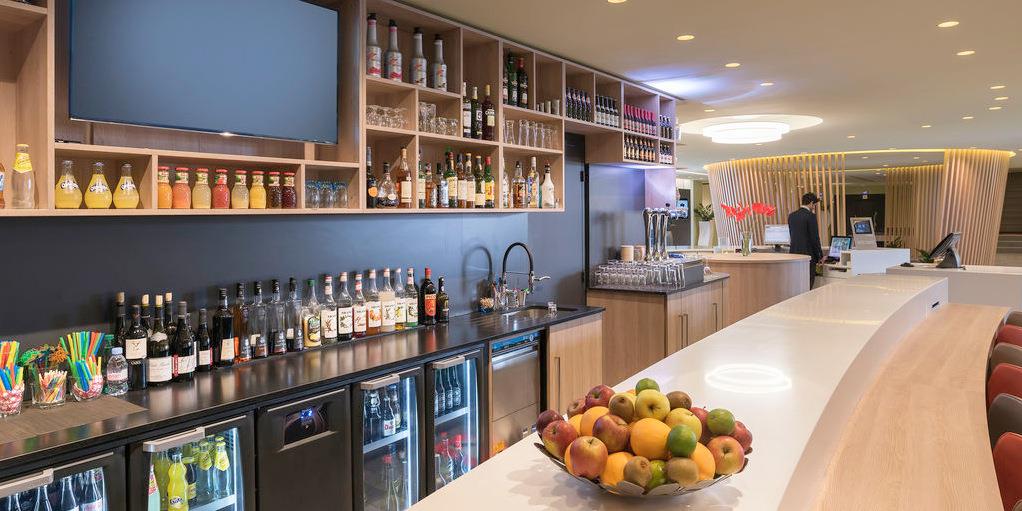 Rénovation et aménagement des espaces communs de l'hôtel Novotel http