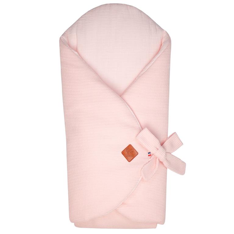 Gigoteuse d'emmaillotage évolutive en nid d'abeille 100% coton