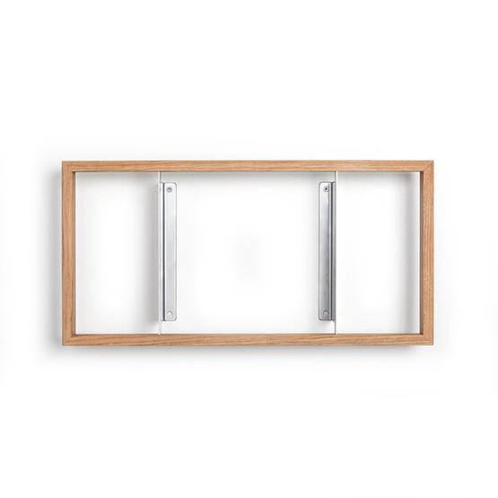 Etagère murale en bois de chêne naturel 25