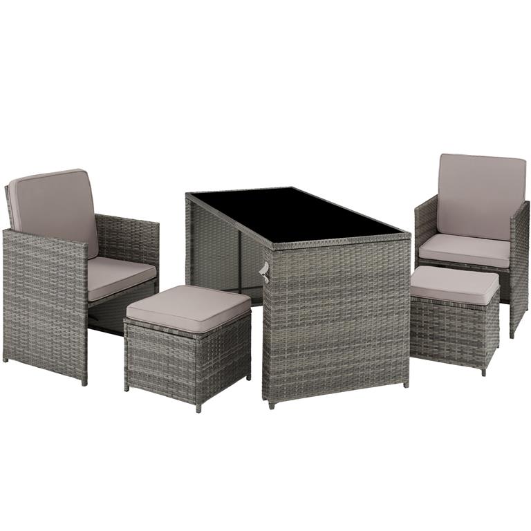 Caractéristiques Techniques: Fauteuil:Dimensions totales (LxlxH) : environ 52 x 56 x 92,5 cmHauteur d'assise (avec coussin) : environ 44 cmCoussin d'assise (LxlxH) : environ 48 x 42 x 5 cmCoussin ...