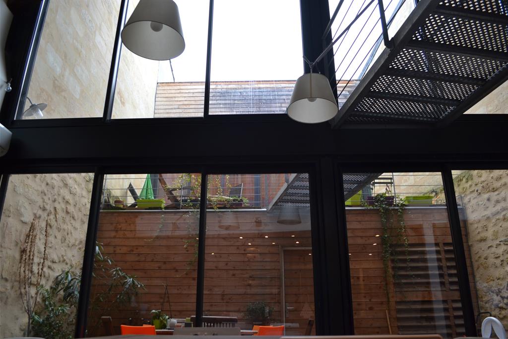 Passerelle vers terrasse 