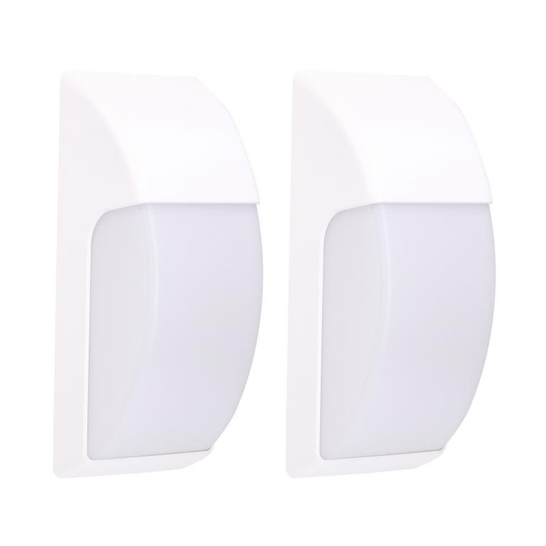 Applique Extérieure E27 23W Blanc 