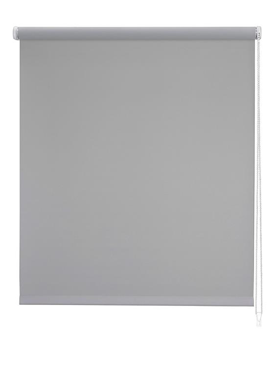 Store enrouleur occultant gris 90 x 250 cm