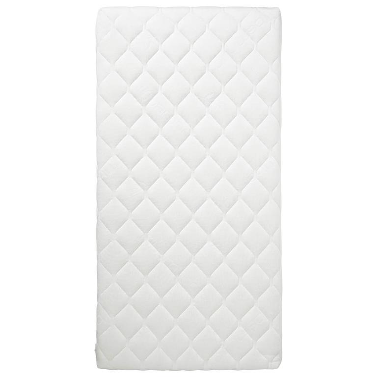 Matelas bébé blanc en viscose de bambou 70x140 cm