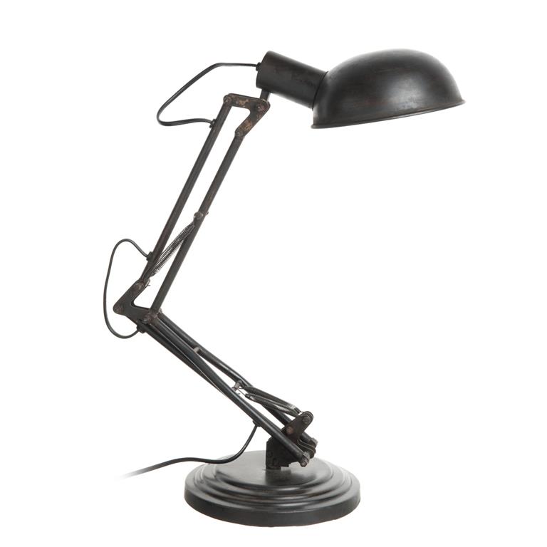 Lampe de bureau en acier - noir H50,5cm - SIDONIE en 2024