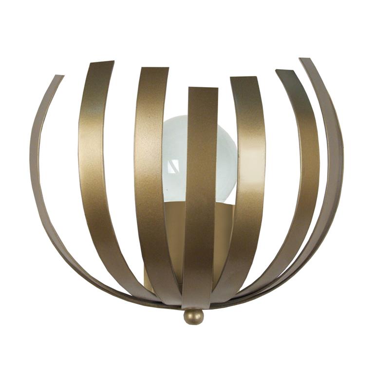 Applique métal  ampoule 25  cm