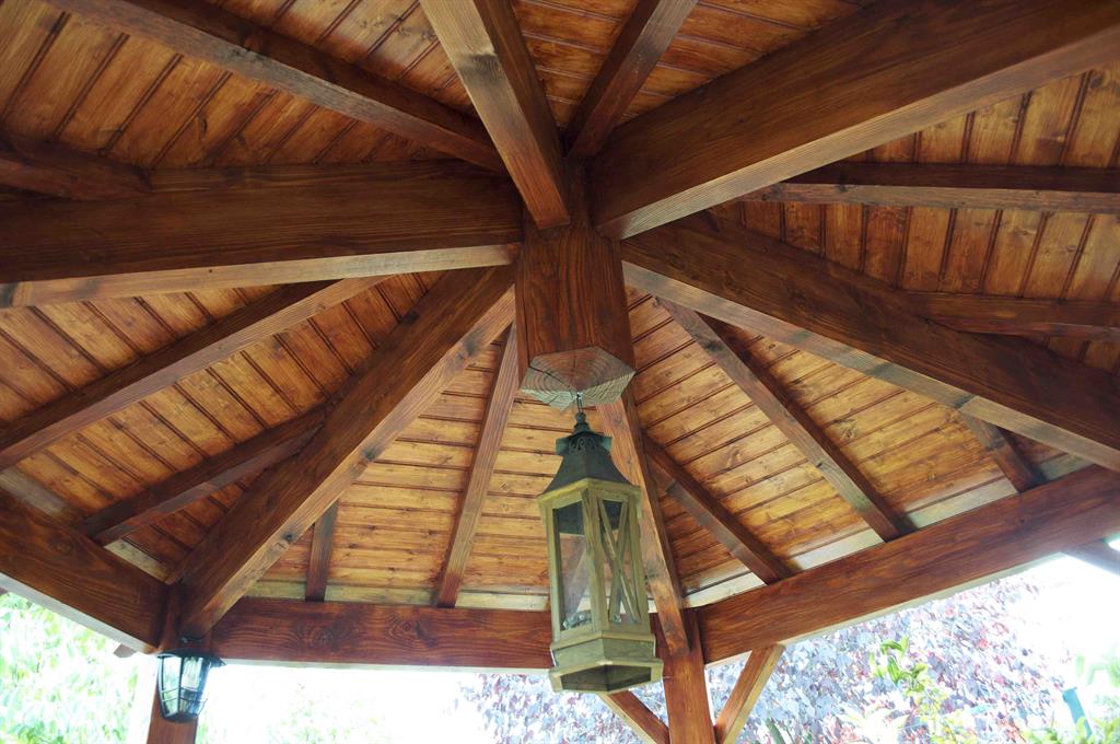 Charpente d'une maison bois