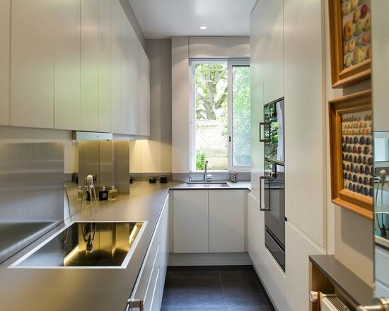 Cuisine contemporaine blanche