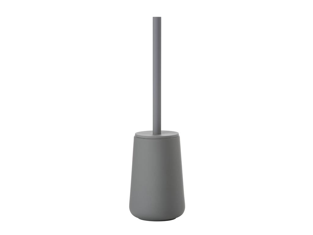 Brosse de toilette en argile gris