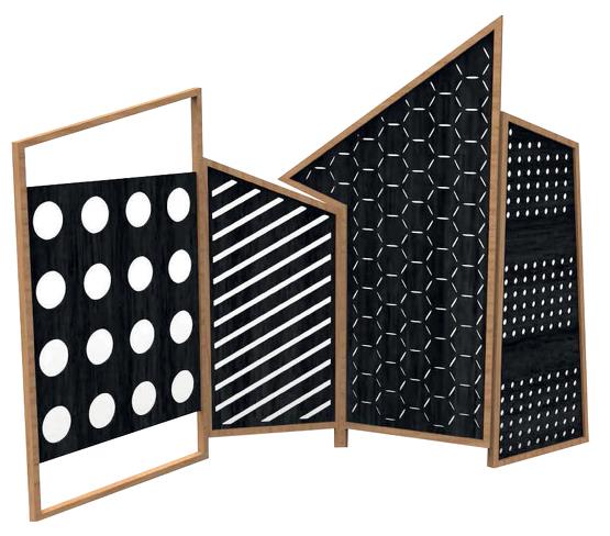 Paravent Opto - Colé Italian Design Label