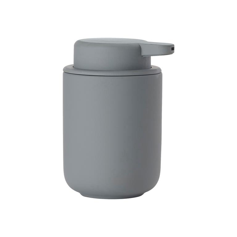 Distributeur de savon en argile gris