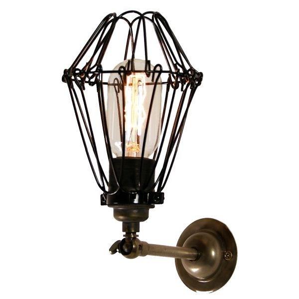COTONOU INDUSTRIAL CAGE WALL LIGHT