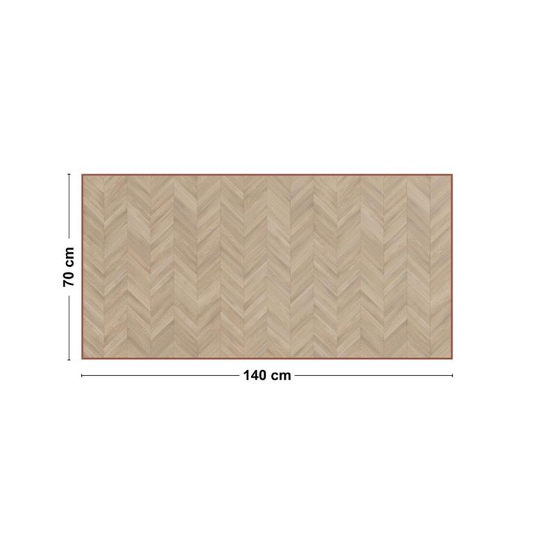 Tête de lit - intissé - pré-encollé - 140x70 cm - Beige