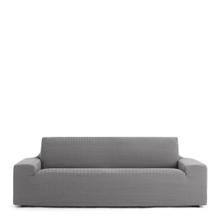 Housse de canapé 3 places extensible gris 180 * 260 cm
