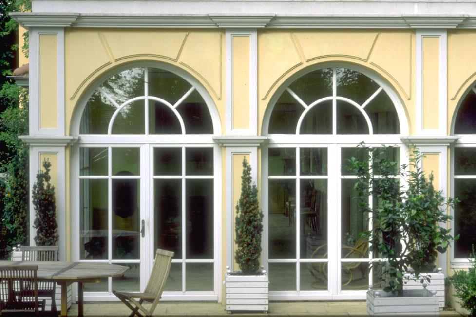 Vue de la façade 