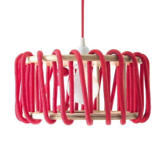 Suspension rouge S Macaron - EMKO