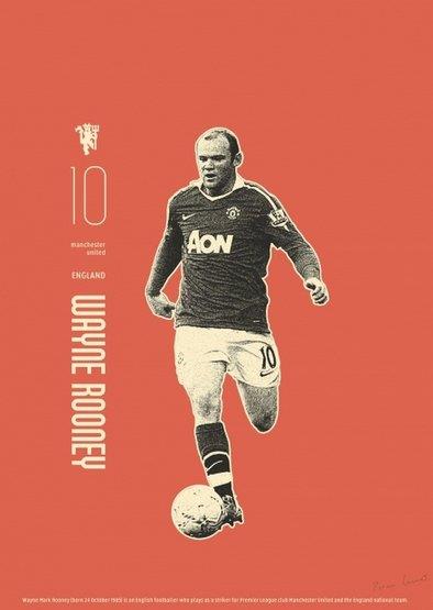 Affiche vintage 50 x 70 cm Rooney - Sergeant Paper