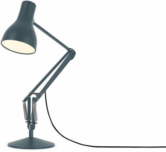 Lampe de bureau en aluminium gris Type 75 - Anglepoise