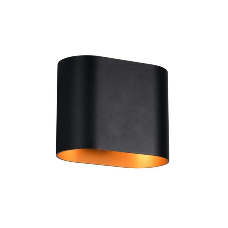 Applique en métal noir