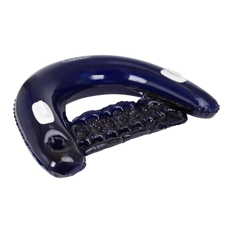 Bouée Piscine Chaise Flottante PVC Bleu