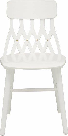 Chaise en bouleau blanche Y5 - Hans K