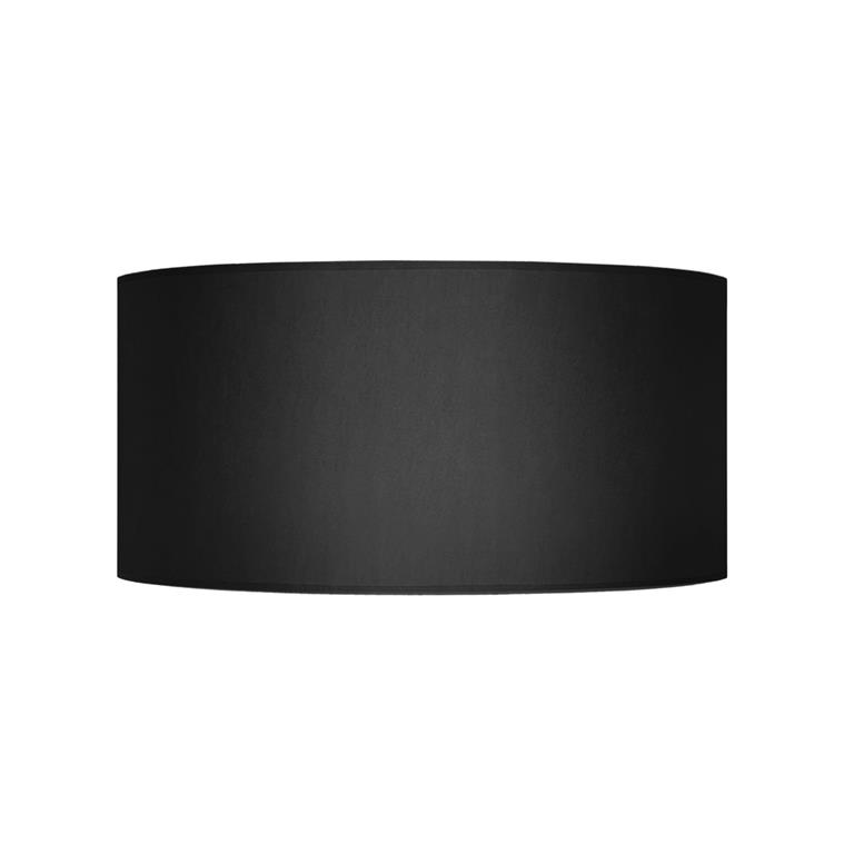Abat-jour tissu noir