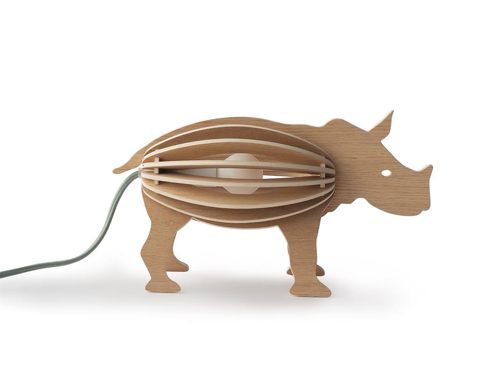 Lampe à poser rhinocéros