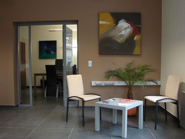 Espace d'attente dans l'entrée 