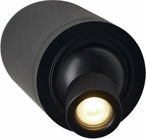 Liseuse en aluminium et acrylique noire Vision 20/20 - DCW Editions