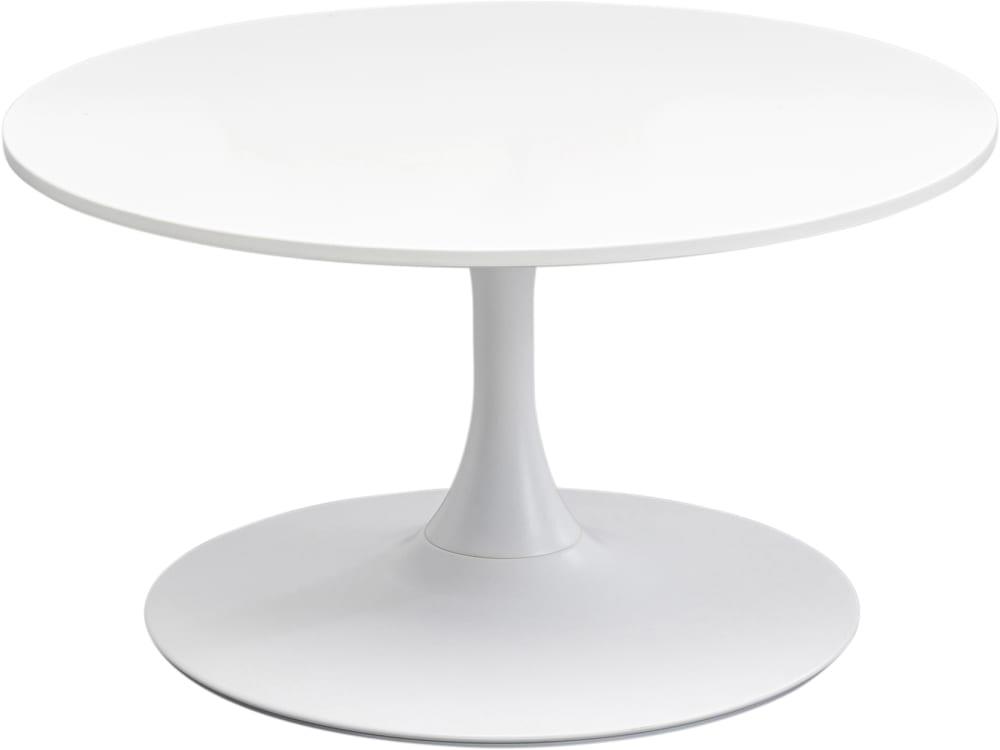 Table basse Schickeria blanche 80cm Kare Design
