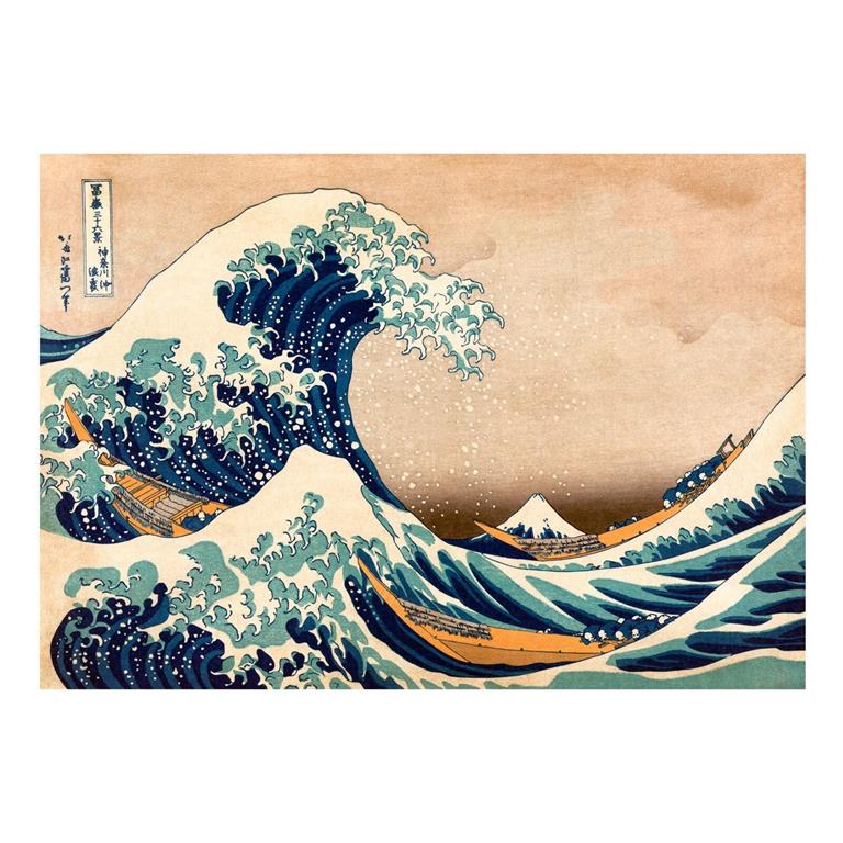 Papier peint hokusai la grande vague au large de kanagawa 200