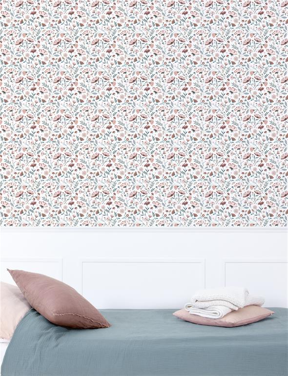 Papier peint intissé Ocean flowers 