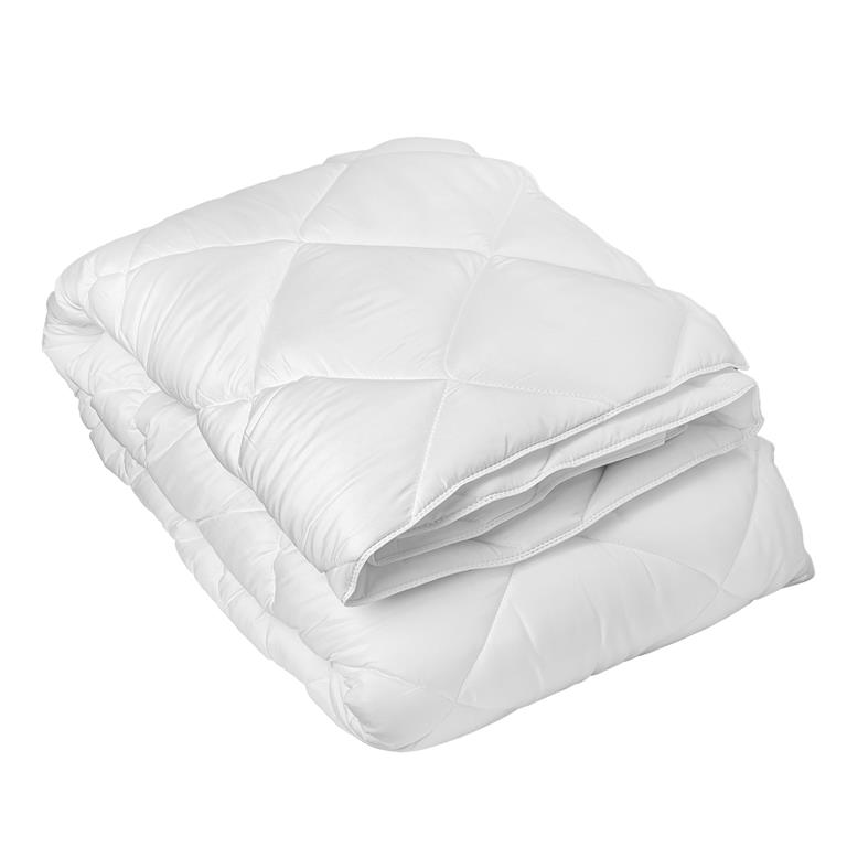 Couette en microfibre 4 saisons blanc 140x200 cm