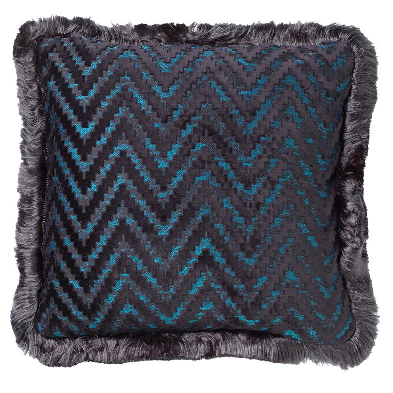 Coussin BERNARD - Bleu  45x45 cm - Design
