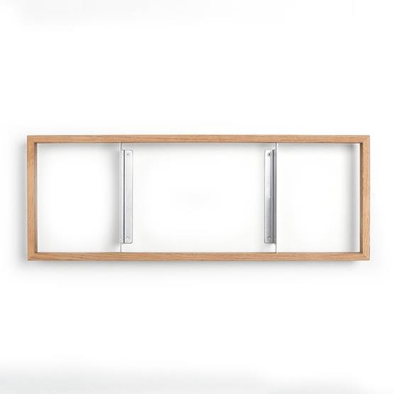 Etagère murale en bois de chêne naturel 25